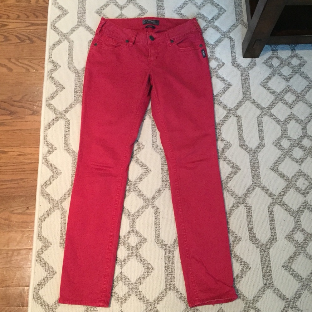 Red Silver Jeans